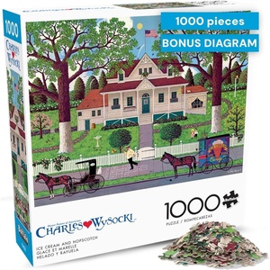 image:imageBuffalo Games  Charles Wysocki  The Whippersnappers of Cape Cod  1000 Piece Jigsaw Puzzle for Adults Challenging Puzzle Perfect for Game Nights  Finished Size is 2675 x 1975Ice Cream