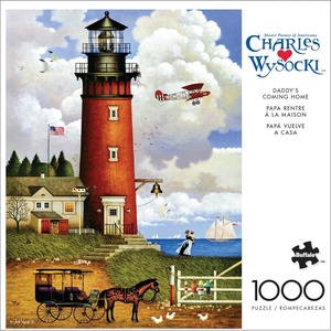 image:imageBuffalo Games  Charles Wysocki  The Whippersnappers of Cape Cod  1000 Piece Jigsaw Puzzle for Adults Challenging Puzzle Perfect for Game Nights  Finished Size is 2675 x 1975Daddys Coming Home