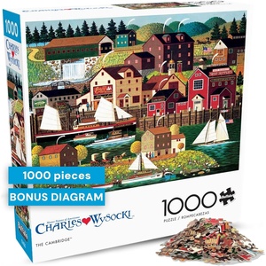 image:imageBuffalo Games  Charles Wysocki  The Whippersnappers of Cape Cod  1000 Piece Jigsaw Puzzle for Adults Challenging Puzzle Perfect for Game Nights  Finished Size is 2675 x 1975The Cambridge