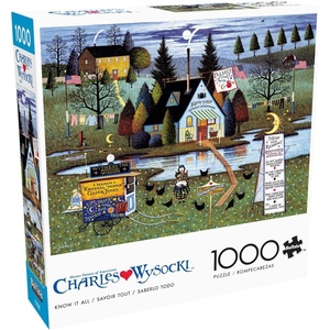 image:imageBuffalo Games  Charles Wysocki  The Whippersnappers of Cape Cod  1000 Piece Jigsaw Puzzle for Adults Challenging Puzzle Perfect for Game Nights  Finished Size is 2675 x 1975Know It All