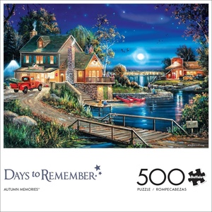 image:imageBuffalo Games  Days to Remember  Autumn Memories  500 Piece Jigsaw Puzzle For Adults  Challenging Puzzle Perfect for Game Nights  500 Piece Finished Size Is 2125 x 1500Buffalo Games