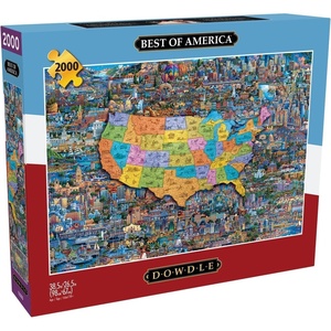 image:imageBuffalo Games  Eric Dowdle  Best of America  2000 Piece Jigsaw Puzzle for Adults Challenging Puzzle Perfect for Game Nights  Finished Size is 3850 x 2650