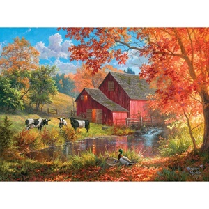 image:imageBuffalo Games Abraham Hunter Life on the Farm 1000 Piece Jigsaw Puzzle  2675 x 1975 in  1000 Piece Puzzle for Adults  Full Color Poster  Hours of Relaxing Fun