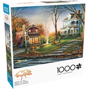 image:imageBuffalo Games Terry Redlin  Aroma of Fall Jigsaw Puzzles  1000 Piece Pack of 1  Bonus Poster  Puzzles for Adults 1000 Pieces  Precision Fit