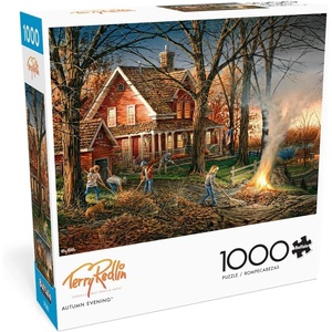 image:imageBuffalo Games Terry Redlin Autumn Evening 1000 Piece Jigsaw Puzzle  2675 x 1975 in Poster Included  Jigsaw Puzzles 1000 Pieces for Adults  Relaxing Family Activity  Detailed Landscape Art
