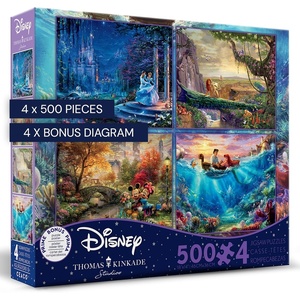 image:imageCeaco  5 in 1 Multipack  Disney Princess  2 300 PieceCinderella  Lion King