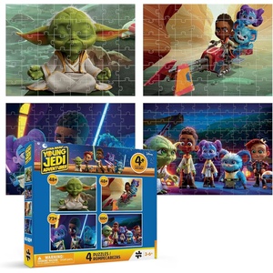 image:imageStar Wars Young Jedi Adventures  4 in 1 Kids Multipack  Buffalo Games  Made for Kids Ages 36