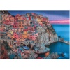 image:imageBuffalo Games  500 Piece Wooden Jigsaw Puzzle Charles Wysocki Frederick The Literate Unique Shaped Pieces Giftable Wooden Box Fabric Bag Full Size Poster Ages 14Cinque Terre