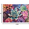 image:imageBuffalo Games  500 Piece Wooden Jigsaw Puzzle Charles Wysocki Frederick The Literate Unique Shaped Pieces Giftable Wooden Box Fabric Bag Full Size Poster Ages 14Simple Succulent