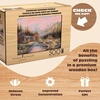 image:imageBuffalo Games  500 Piece Wooden Jigsaw Puzzle Charles Wysocki Frederick The Literate Unique Shaped Pieces Giftable Wooden Box Fabric Bag Full Size Poster Ages 14Sierra Paradise