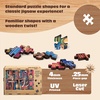 image:imageBuffalo Games  500 Piece Wooden Jigsaw Puzzle Charles Wysocki Frederick The Literate Unique Shaped Pieces Giftable Wooden Box Fabric Bag Full Size Poster Ages 14Frederick the Literate