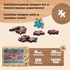 image:imageBuffalo Games  500 Piece Wooden Jigsaw Puzzle Charles Wysocki Frederick The Literate Unique Shaped Pieces Giftable Wooden Box Fabric Bag Full Size Poster Ages 14Hawaiian Food Truck
