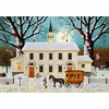 image:imageBuffalo Games  Charles Wysocki  A Pie for The Parson  300 Piece Festive Jigsaw Puzzle Winter Puzzles for Adults  PrecisionCut Pieces Holiday Artwork Hours of Christmas Fun
