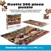 image:imageBuffalo Games Charles Wysocki  Fun Lovin Silly Folks  300 Piece Jigsaw Puzzle  2125 x 15 in Ages 14  HighResolution Artwork amp Poster Included  Charles Wysocki Puzzles  EasyToHandle PiecesSleepy Town West