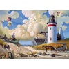 image:imageBuffalo Games Charles Wysocki  Fun Lovin Silly Folks  300 Piece Jigsaw Puzzle  2125 x 15 in Ages 14  HighResolution Artwork amp Poster Included  Charles Wysocki Puzzles  EasyToHandle PiecesDreamers