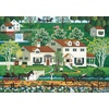 image:imageBuffalo Games Charles Wysocki  Gingernut Valley  300 Piece Jigsaw Puzzle  2125 x 15 in  Oversized Shapes  Includes Poster  300 Piece Puzzles for Adults