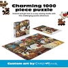 image:imageBuffalo Games Charles Wysocki  Maggie The Messmaker  1000 Piece Jigsaw Puzzle  Silver Select Rectangular  Adult Jigsaw Puzzles  Giftable Foil Box  Recycled Board amp Poster