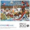 image:imageBuffalo Games Charles Wysocki  Small Town Christmas  300 Piece Jigsaw Puzzle  2125 x 15 in  Larger Pieces amp Snap Fit  300 Pc Puzzles for Adults  Includes Full Color Poster