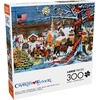 image:imageBuffalo Games Charles Wysocki  Small Town Christmas  300 Piece Jigsaw Puzzle  2125 x 15 in  Larger Pieces amp Snap Fit  300 Pc Puzzles for Adults  Includes Full Color Poster