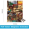 image:imageBuffalo Games Charles Wysocki  Yarn Duty  750 Piece Jigsaw Puzzle  Cats Collection 24 x 18 in Poster Included  ScreenFree Challenge  Adult Jigsaw Puzzles  Recycled Board