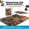 image:imageBuffalo Games Charles Wysocki  Yarn Duty  750 Piece Jigsaw Puzzle  Cats Collection 24 x 18 in Poster Included  ScreenFree Challenge  Adult Jigsaw Puzzles  Recycled Board