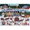 image:imageBuffalo Games Charles Wysocki Churchyard 1000 Piece Jigsaw Puzzle  Multicolor Rectangular  1000 Piece Puzzle for Adults  Includes Poster  HighResolution Artwork