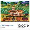 image:imageBuffalo Games Charles Wysocki Fox Hill Farms 1000 Piece Jigsaw Puzzle  2675 x 1975 in  Precision Cut Design  FullSize Poster  1000 Piece Puzzle for AdultsClassic