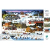 image:imageBuffalo Games Charles Wysocki Hickory Haven Canal 1000Piece Jigsaw Puzzle  Rectangular Portable Age 14 amp Up  PrecisionCut Pieces  Poster Included  Adult Jigsaw PuzzlesLarge Pack of 6
