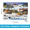 image:imageBuffalo Games Charles Wysocki Hickory Haven Canal 1000Piece Jigsaw Puzzle  Rectangular Portable Age 14 amp Up  PrecisionCut Pieces  Poster Included  Adult Jigsaw Puzzles1000