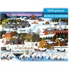 image:imageBuffalo Games Charles Wysocki Hickory Haven Canal 1000Piece Jigsaw Puzzle  Rectangular Portable Age 14 amp Up  PrecisionCut Pieces  Poster Included  Adult Jigsaw Puzzles1000