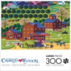 image:imageBuffalo Games Charles Wysocki Plum Valley 300 Piece Jigsaw Puzzle  2125 x 15 in  Oversized Puzzle Parts  Bonus Poster Included  300 Piece Jigsaw for Adults