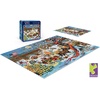 image:imageBuffalo Games Charles Wysocki Small Town Jigsaw Puzzle  1000 Piece 266 x 19 in Tin Storage Case  Portable Tin Storage  FullSize Poster  Puzzles for Adults