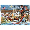 image:imageBuffalo Games Charles Wysocki Small Town Jigsaw Puzzle  1000 Piece 266 x 19 in Tin Storage Case  Portable Tin Storage  FullSize Poster  Puzzles for Adults