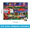 image:imageBuffalo Games Nancy Wernersbach  Fourth by the Lake  500 Piece Jigsaw Puzzle  2125 x 15 in Rectangular  PrecisionCut Pieces  FullColor Poster  Jigsaw Puzzles for Adults