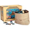 image:imageBuffalo Games  500 Piece Wooden Jigsaw Puzzle Charles Wysocki Frederick The Literate Unique Shaped Pieces Giftable Wooden Box Fabric Bag Full Size Poster Ages 14Tiny Bubbles