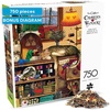 image:imageBuffalo Games Charles Wysocki  Yarn Duty  750 Piece Jigsaw Puzzle  Cats Collection 24 x 18 in Poster Included  ScreenFree Challenge  Adult Jigsaw Puzzles  Recycled Board