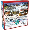 image:imageBuffalo Games Charles Wysocki Hickory Haven Canal 1000Piece Jigsaw Puzzle  Rectangular Portable Age 14 amp Up  PrecisionCut Pieces  Poster Included  Adult Jigsaw PuzzlesLarge Pack of 6