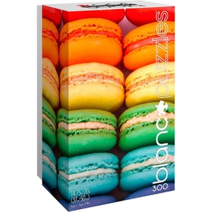 image:imageBuffalo Games  Olivia Macaron  Rainbow Macarons  300 Piece Jigsaw Puzzle for Adults Challenging Puzzle Perfect for Game Nights  Finished Size is 2125 x 1500