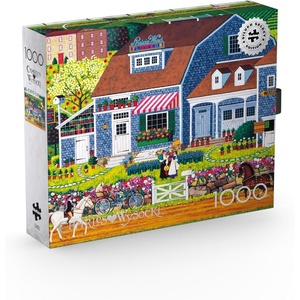 image:imageBuffalo Games Charles Wysocki Prairie Wind Flowers 1000 Piece Jigsaw Puzzle  2675 x 1975 in  Full Color Reference Poster  Adult Jigsaw Puzzles  HighResolution Artwork