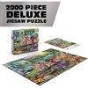 image:imageBuffalo Games  Aimee Stewart Family Campsite 2000 Piece Jigsaw Puzzle Colorful Camping Artwork Cozy Outdoor Scene