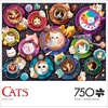 image:imageBuffalo Games  Brigid Ashwood  Latte Cats  750 Piece Jigsaw Puzzle for Adults  Challenging Puzzle Perfect for Game Nights  Finished Puzzle Size is 2400 x 1800