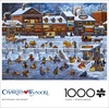 image:imageBuffalo Games  Charles Wysocki  Bostonians and Beans 1000 Piece Christmas Jigsaw Puzzle  Festive Holiday Puzzles for Adults  PrecisionCut Pieces Winter Artwork Relaxing Fun