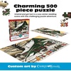 image:imageBuffalo Games  Charles Wysocki  Cocoa Break at the Copperfields  500 Piece Winter Jigsaw Puzzle for Adults Festive Christmas Puzzle with Poster Premium Holiday Artwork Finished 2125 x 1500
