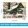 image:imageBuffalo Games  Charles Wysocki  Cocoa Break at the Copperfields  500 Piece Winter Jigsaw Puzzle for Adults Festive Christmas Puzzle with Poster Premium Holiday Artwork Finished 2125 x 1500