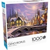 image:imageBuffalo Games  Geno Peoples  A Snowy Christmas  1000 Piece Jigsaw Puzzle for Adults Challenging Puzzle Perfect for Game Nights  Finished Puzzle Size is 2675 x 1975