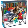 image:imageBuffalo Games  Hautman Brothers  Library Kitties  1000 Piece Jigsaw Puzzle