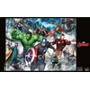 image:imageBuffalo Games  Marvel  Avengers Assemble  400 Piece Jigsaw Puzzle for Families Challenging Puzzle Perfect for Game Nights  Finished Size is 2125 x 1500Large