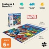 image:imageBuffalo Games  Marvel  Seasons Greeting from Marvel  1000 Piece Holiday Jigsaw Puzzle  Colorful Christmas Puzzles for Adults  PrecisionCut Pieces Winter Artwork Festive Fun
