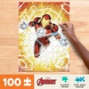 image:imageBuffalo Games  Marvel  The Armored Avenger  100 Piece Jigsaw Puzzle for Families Challenging Puzzle Perfect for Family Time  100 Piece Finished Size is 1500 x 1100 Large