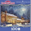 image:imageBuffalo Games  National Lampoons Christmas Vacation  100 Piece Holiday Jigsaw Puzzle  Thomas Kinkade  Festive Puzzles for Adults  PrecisionCut Pieces Winter Artwork and Hours of Relaxing Fun